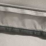 Classic Accessories Ravenna Patio Bench/Settee Cushion Slip Cover, Mushroom, 41" x 18" x 3"