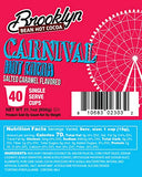 Brooklyn Beans Carnival Chocolate Salted Caramel Hot Cocoa Pods, Compatible with 2.0 K-Cup Brewers, 40 Count