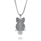 Vintage owl pendant necklace (Multiple Variations Available)