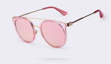 Round cat eye designer sunglasses for women (Multiple Colors Available)