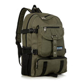 Solid casual canvas backpack for men (Multiple Colors Available)