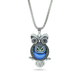 Vintage owl pendant necklace (Multiple Variations Available)