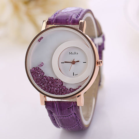 Moving sand watch for women (Multiple Colors Available)
