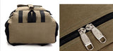 Solid casual canvas backpack for men (Multiple Colors Available)