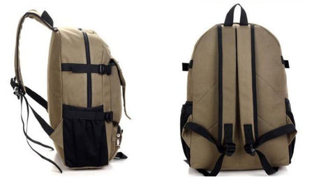 Solid casual canvas backpack for men (Multiple Colors Available) – Inside N  Beyond