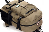 Solid casual canvas backpack for men (Multiple Colors Available)