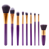 Professional 9pcs Makeup brushes (Multiple Colors Available)